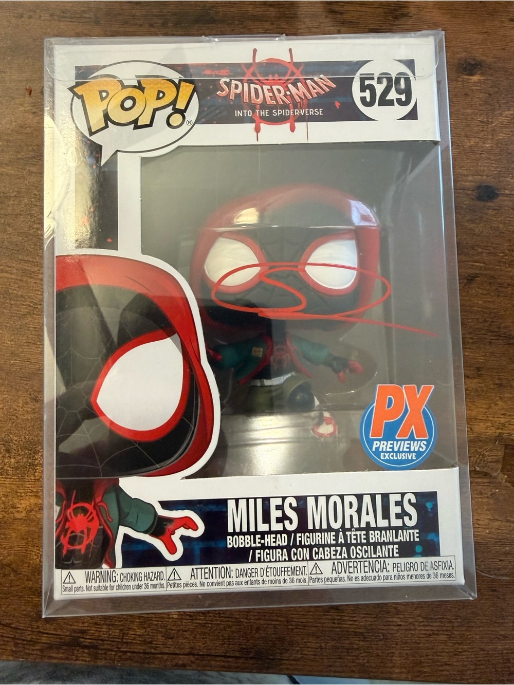 Shameik Moore signed Miles Morales Spider-Man